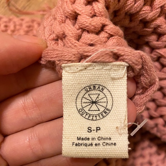 Urban Outfitters Pink Strapless Crop Top Knitted - Picture 4 of 5